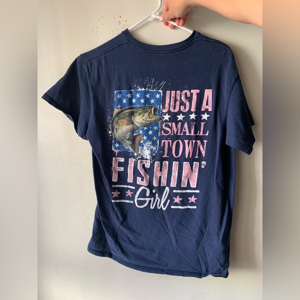 Women’s “Just a Small Town Fishin' Girl” T-Shirt